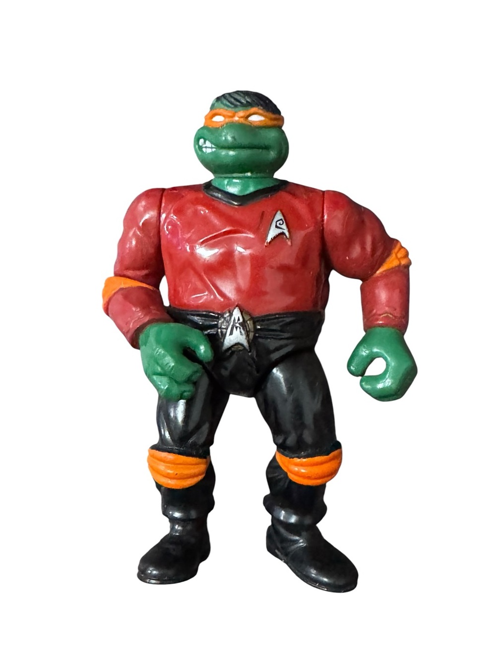 1994 TMNT Star Trek Michelangelo Action Figure Mirage Studios Playmates Vintage